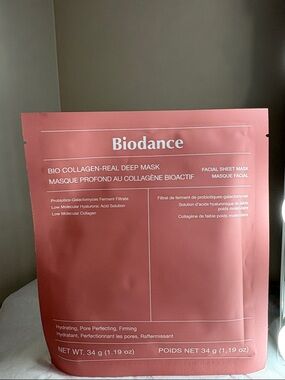 3/$25 Biodance Bio Collagen Real Deep Mask 34g Sheet Mask Brand New